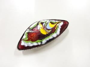 アンティーク　七宝 帯留め